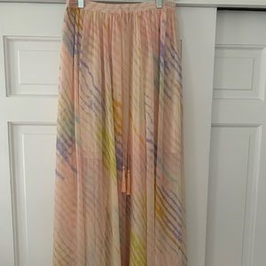 Free people maxi skirt